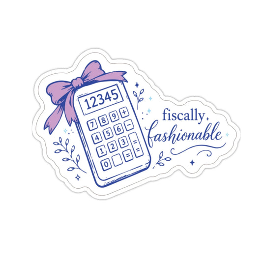 Finance and Accounting Career Stickers