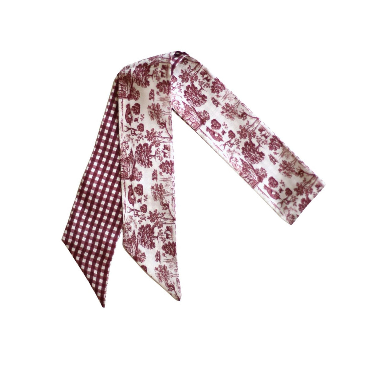 Burgundy Forest Toile Lil Twilly