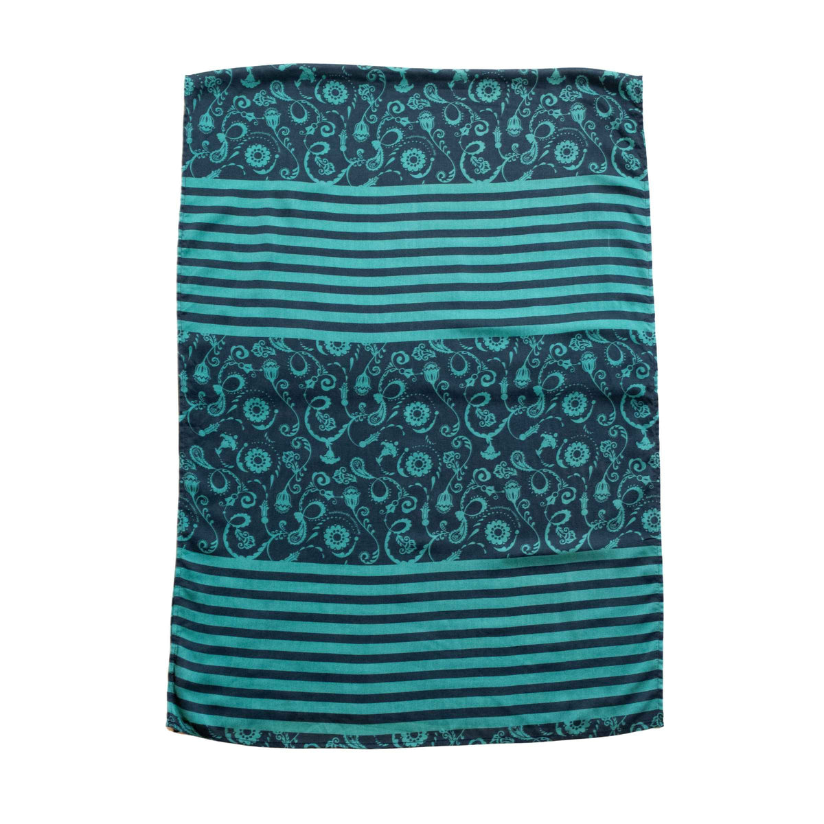 Evergreen Paisley Viscose Stole Scarf