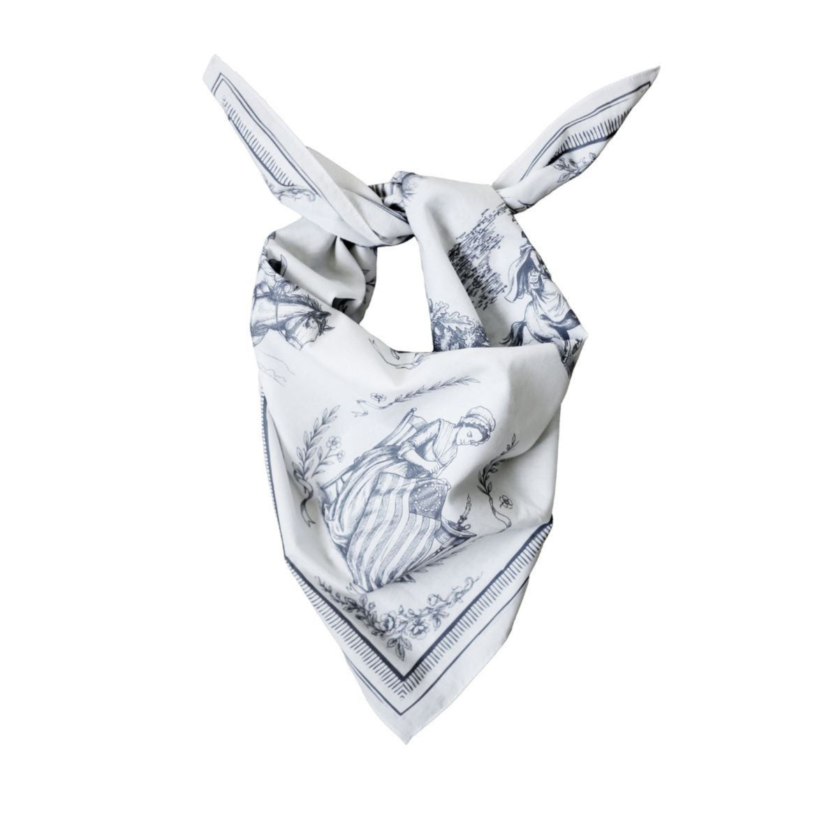 Ladies of 1776 Bandana Scarf – Slate Gray