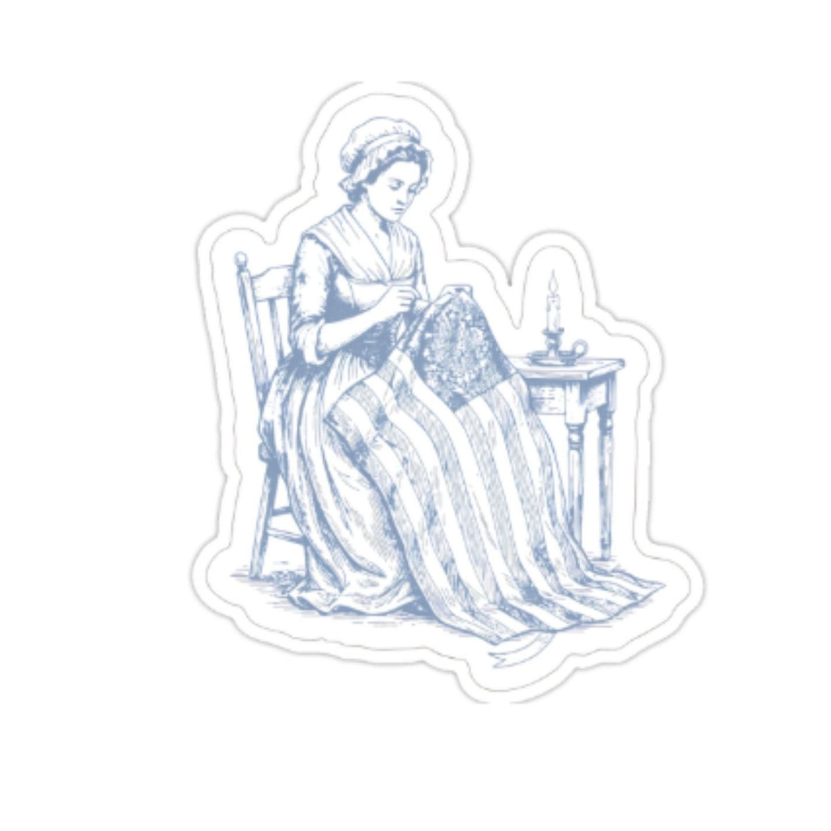 Ladies of 1776 Stickers – Historic Patriotic Women