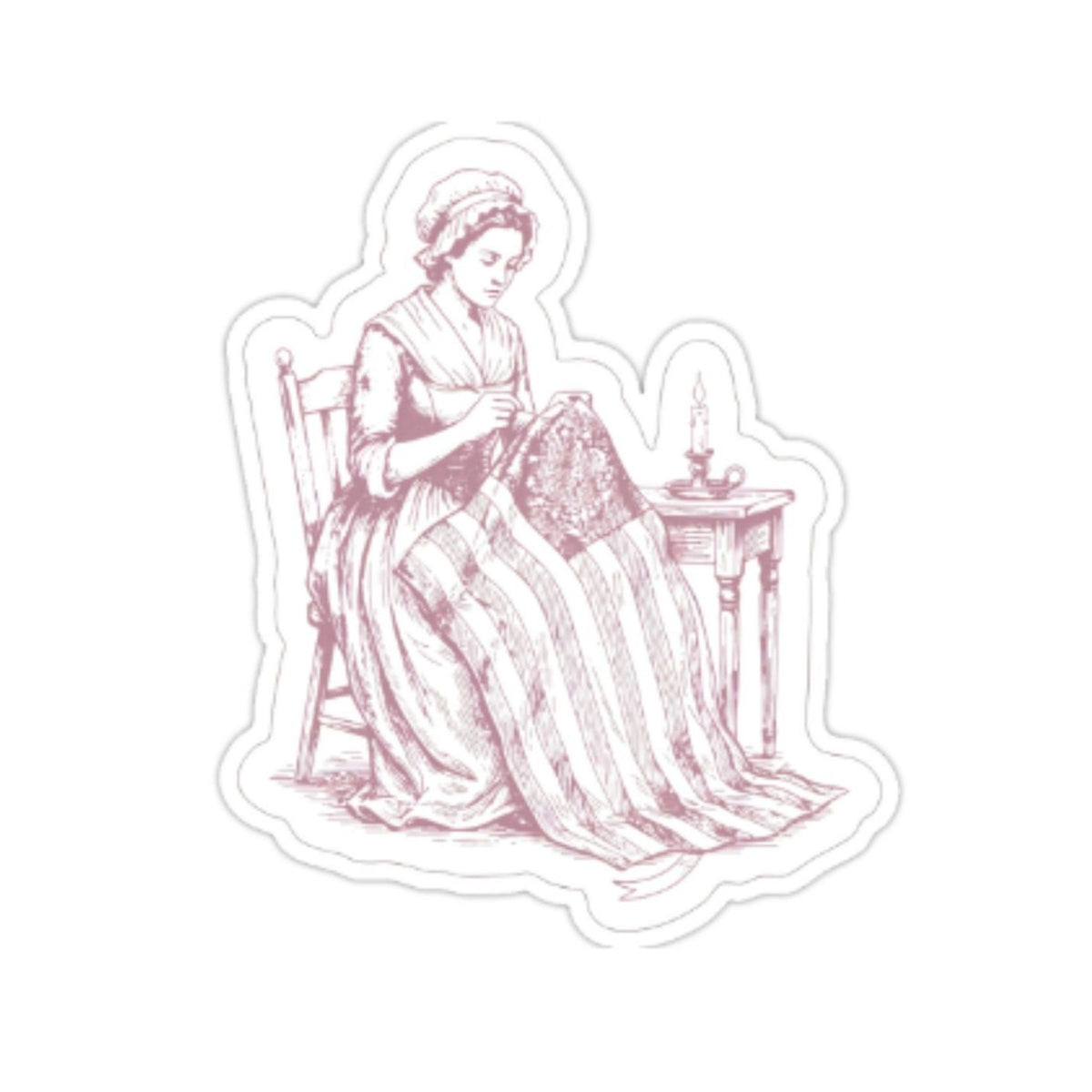 Ladies of 1776 Stickers – Historic Patriotic Women