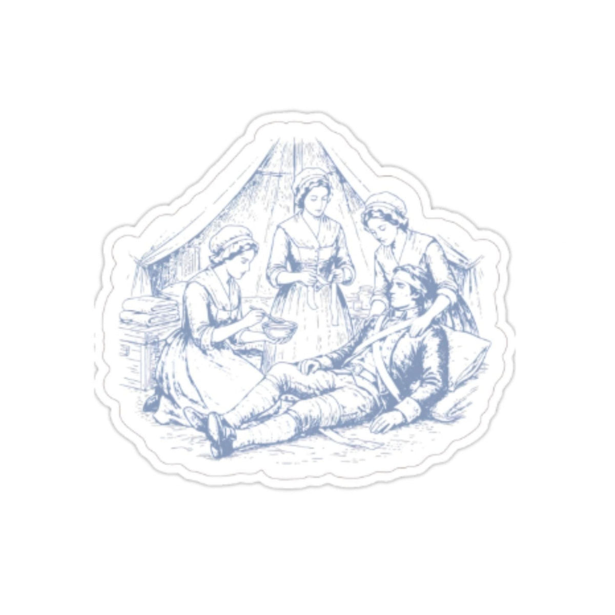 Ladies of 1776 Stickers – Historic Patriotic Women