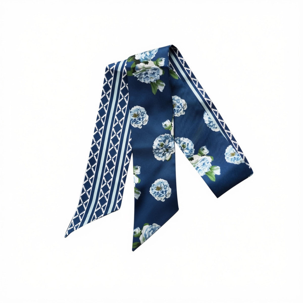 Navy Aztec Floral Lil Twilly