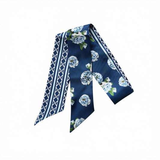 Navy Aztec Floral Lil Twilly