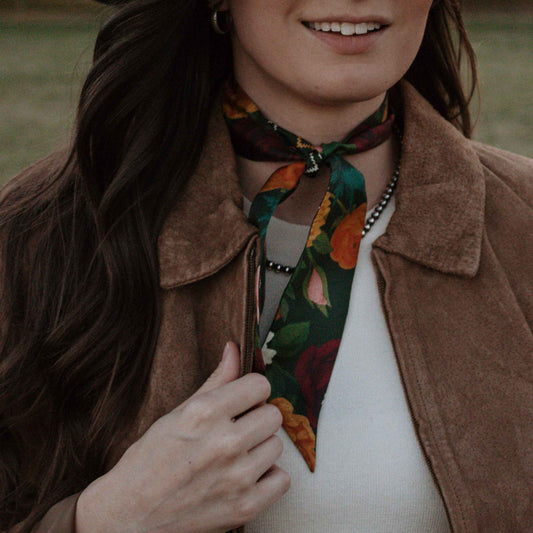 Romantic Aztec Floral Green Lil Twilly