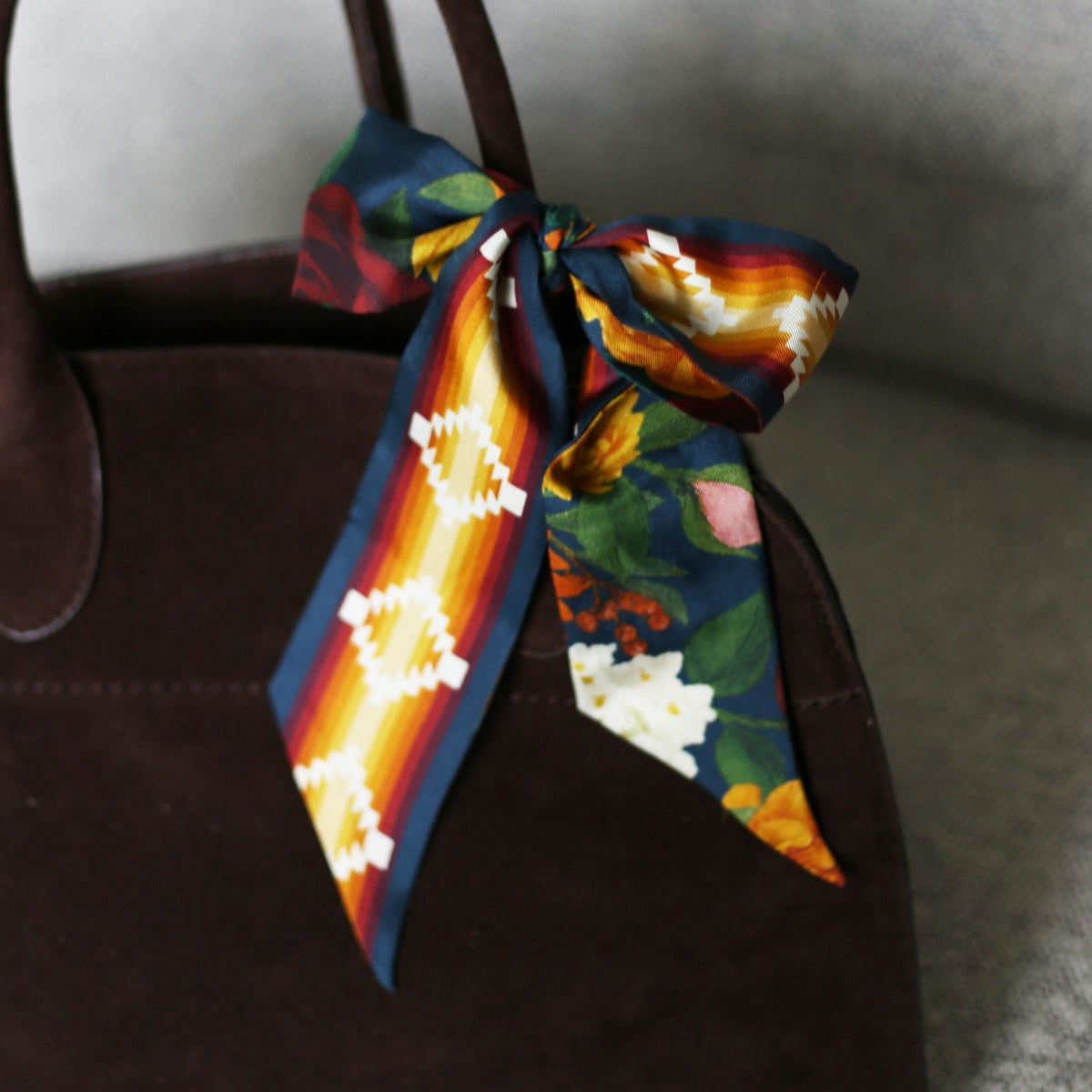 Romantic Aztec Floral Navy Lil Twilly