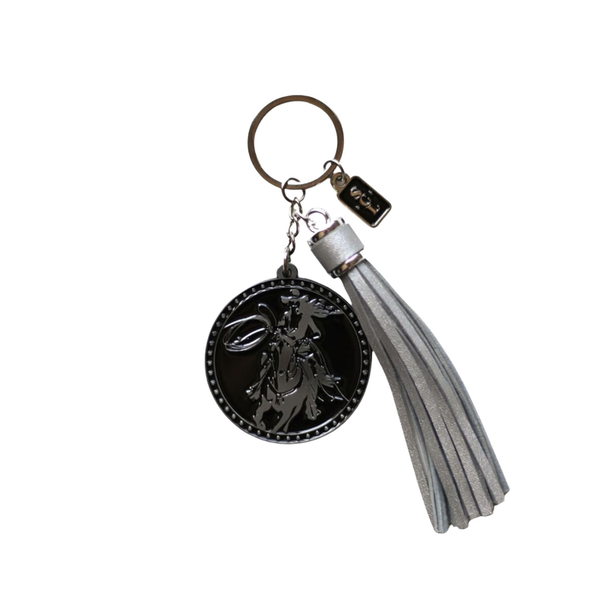 Ropin Ruby Cowgirl Keychain or Bag Charm