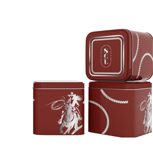 SCL Texas Cowgirl Tin