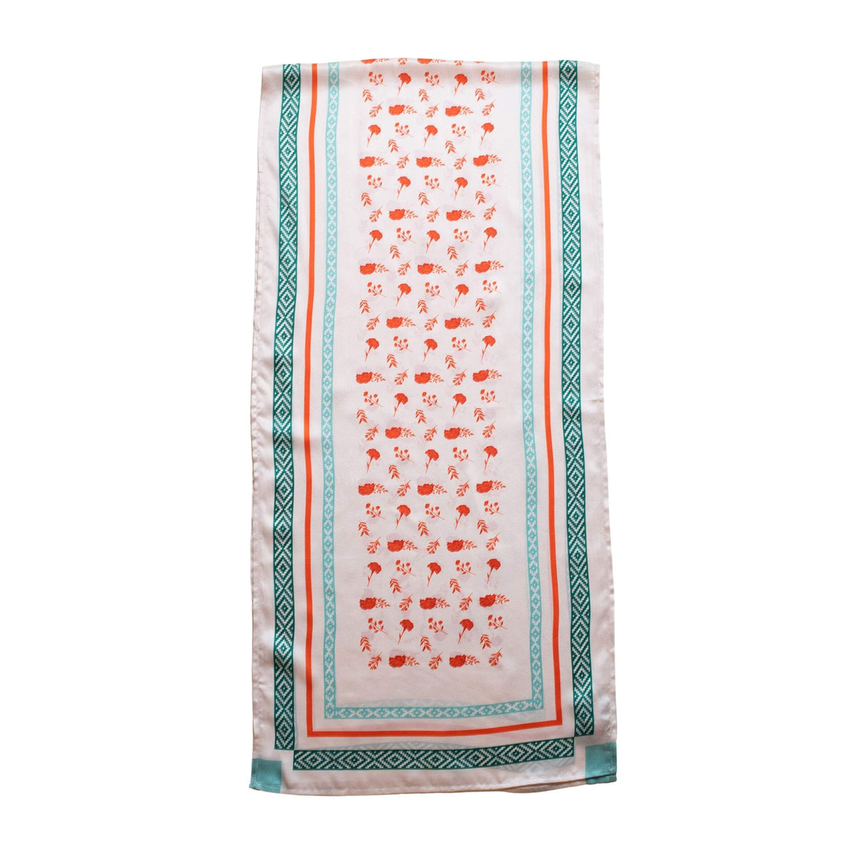 Southwest Ditsy Long Silk Scarf