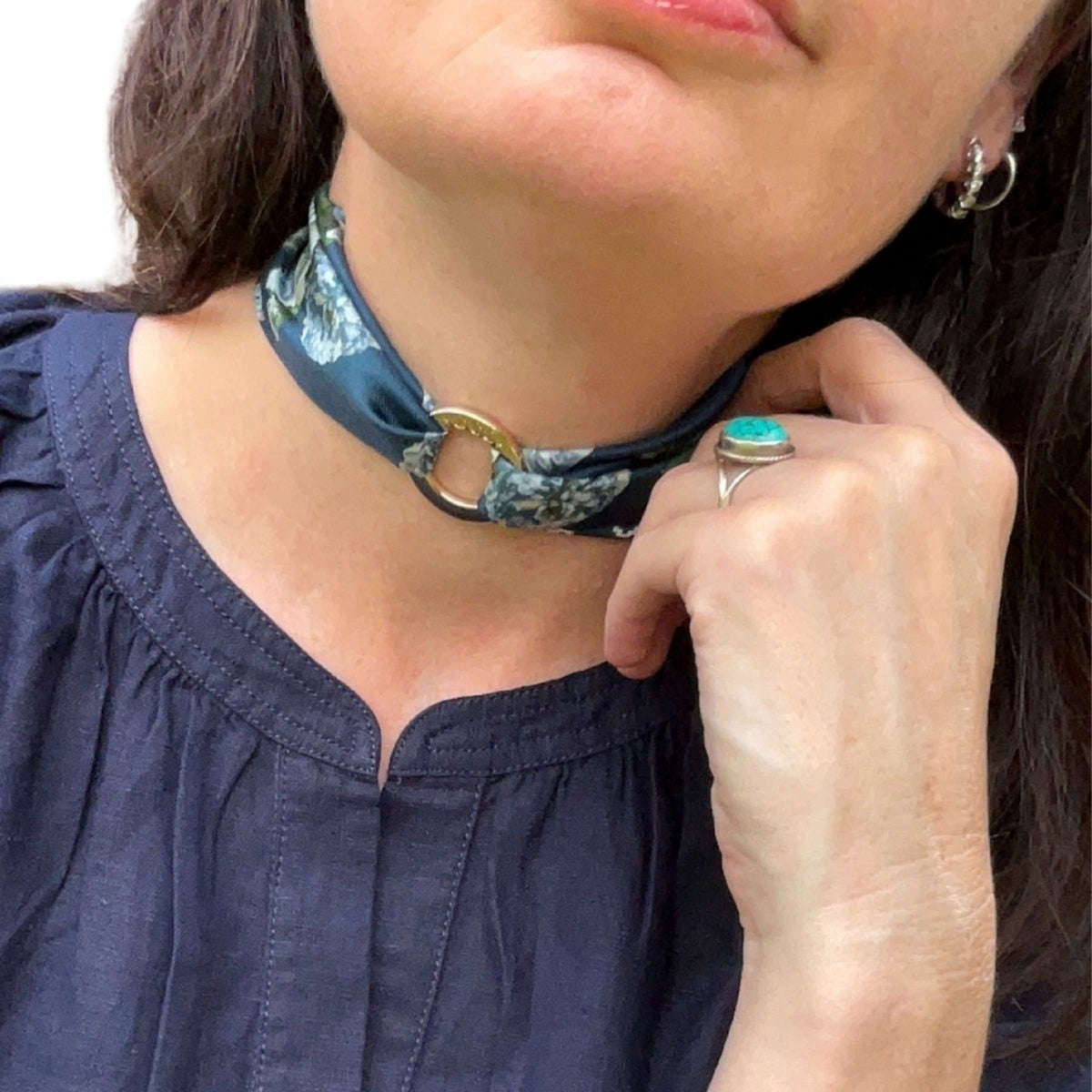 Twilly & Tie Scarf Ring