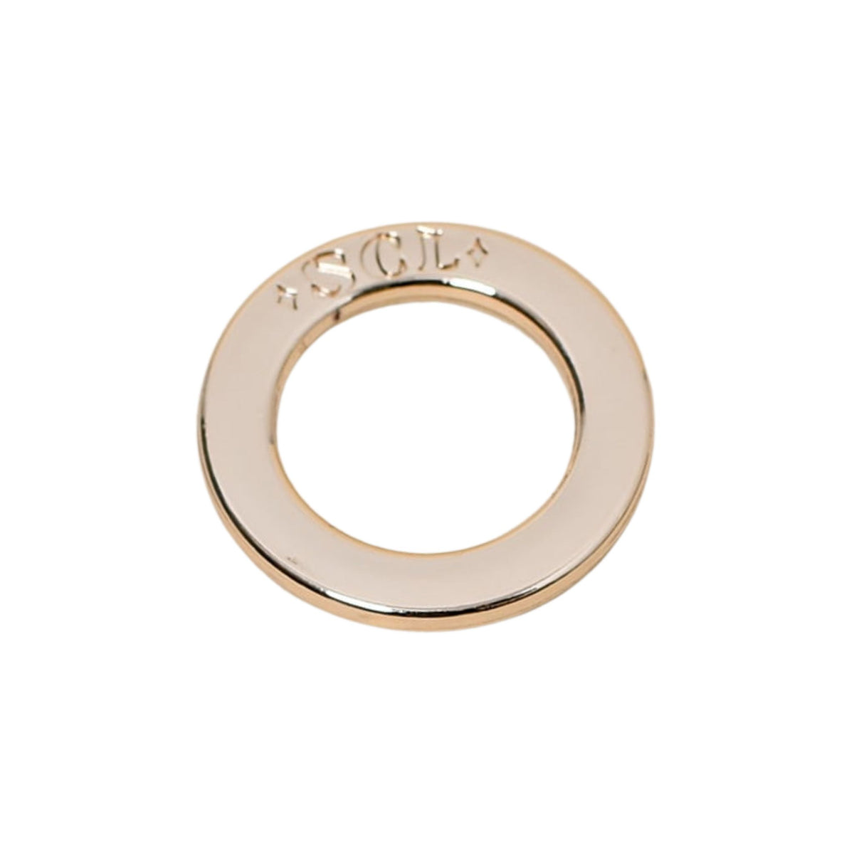 Twilly & Tie Scarf Ring in Gold with SCL logo